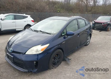 2013 Toyota Prius Four из США, поврежденный, VIN JTDKN3DU7D0341233